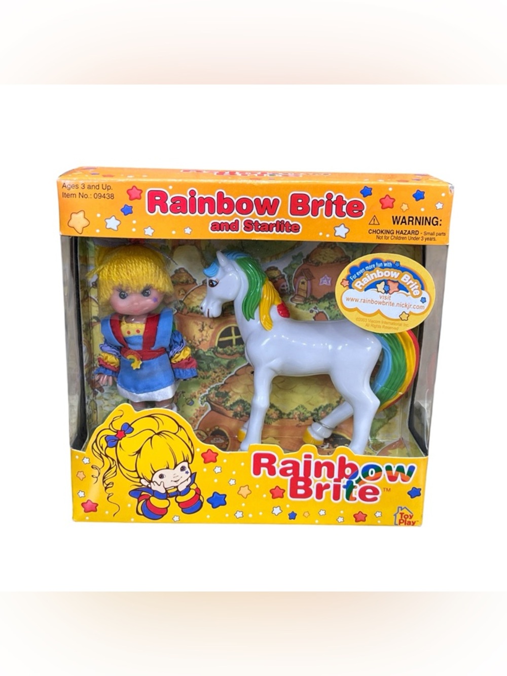 2003 Hallmark Rainbow Brite Doll & Starlite Horse Set
